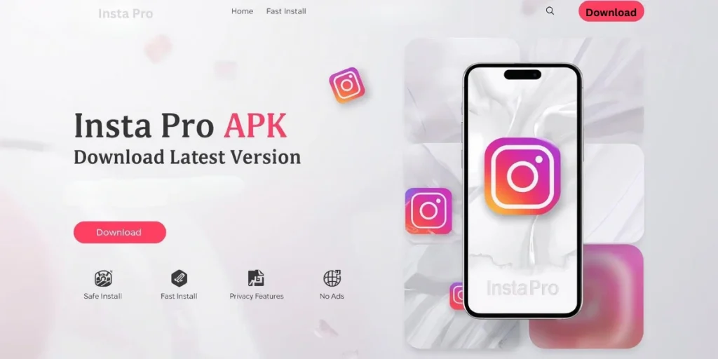 insta pro home page